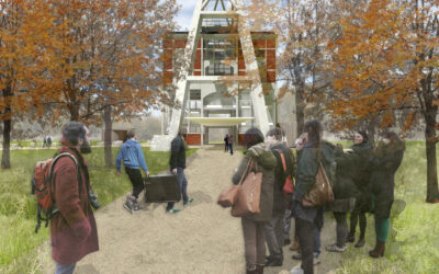 Onthaalgebouw Nationaal Park in Architectura